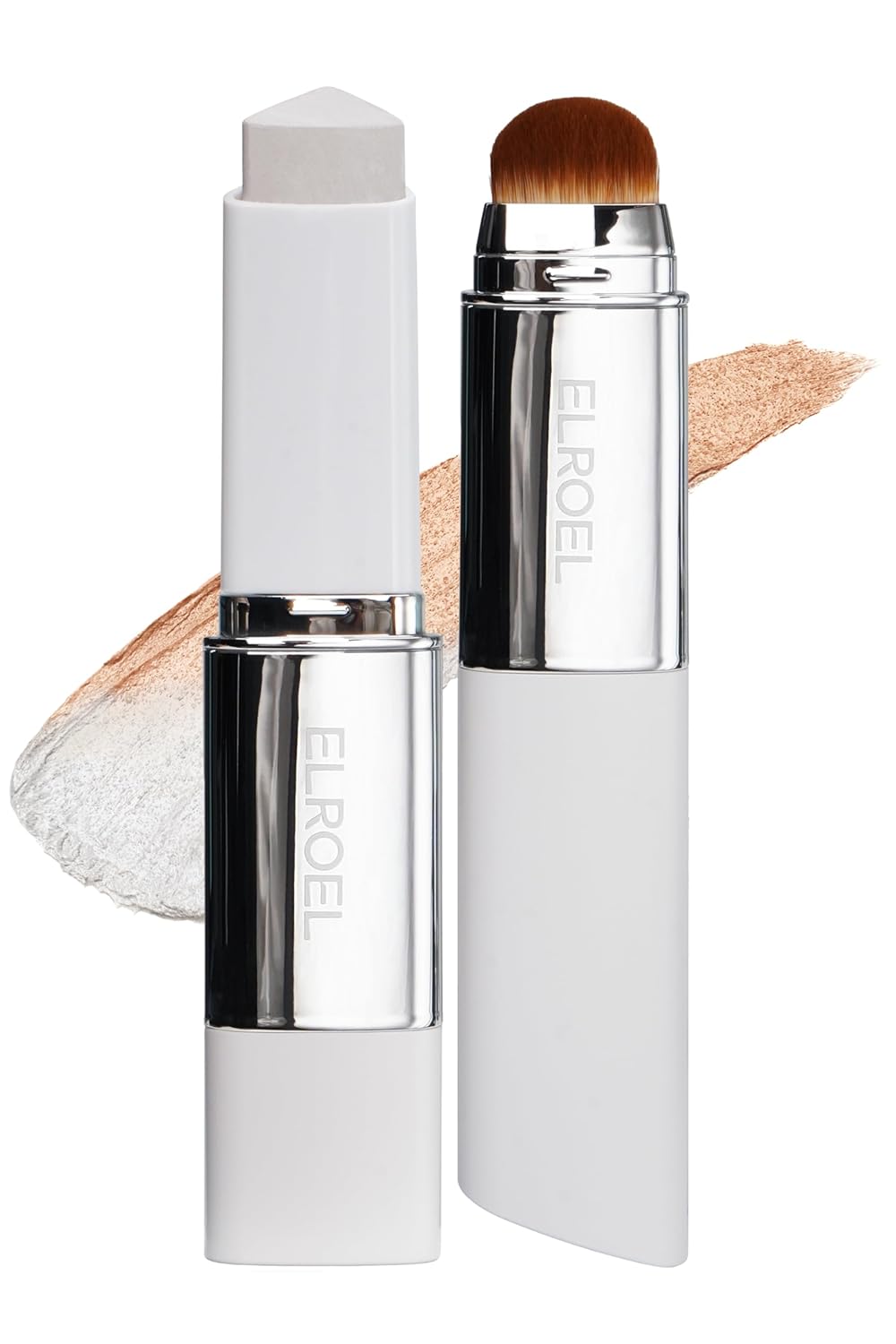 ELROEL Base de maquillaje coreana en barra que cambia de color segun tu tono de piel