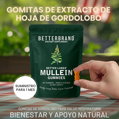 Extracto Herbal de Gordolobo y Clorofila Betterbrand 🌿🌿🌿 | Desintoxicación para Fumadores 🚬🚬🚬 | Mejora la Salud Respiratoria 🫁🫁🫁 | Elimina flemas y mocos en pecho y garganta 🫧🫧🫧