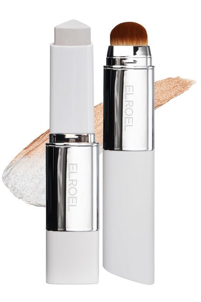 ELROEL Base de maquillaje coreana en barra que cambia de color segun tu tono de piel