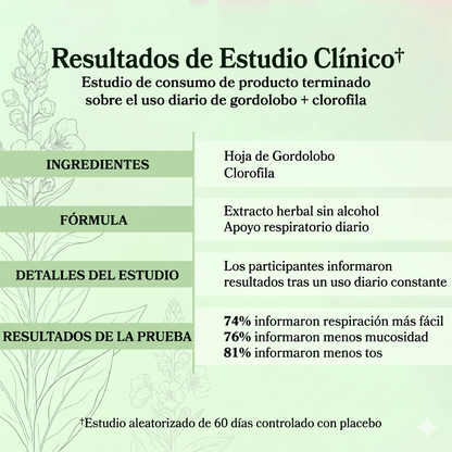 Extracto Herbal de Gordolobo y Clorofila Betterbrand 🌿🌿🌿 | Desintoxicación para Fumadores 🚬🚬🚬 | Mejora la Salud Respiratoria 🫁🫁🫁 | Elimina flemas y mocos en pecho y garganta 🫧🫧🫧