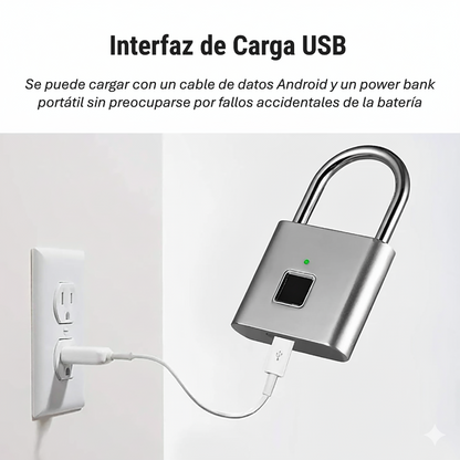 Candado Inteligente con Huella Dactilar