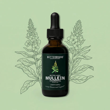 Extracto Herbal de Gordolobo y Clorofila Betterbrand 🌿🌿🌿 | Desintoxicación para Fumadores 🚬🚬🚬 | Mejora la Salud Respiratoria 🫁🫁🫁 | Elimina flemas y mocos en pecho y garganta 🫧🫧🫧